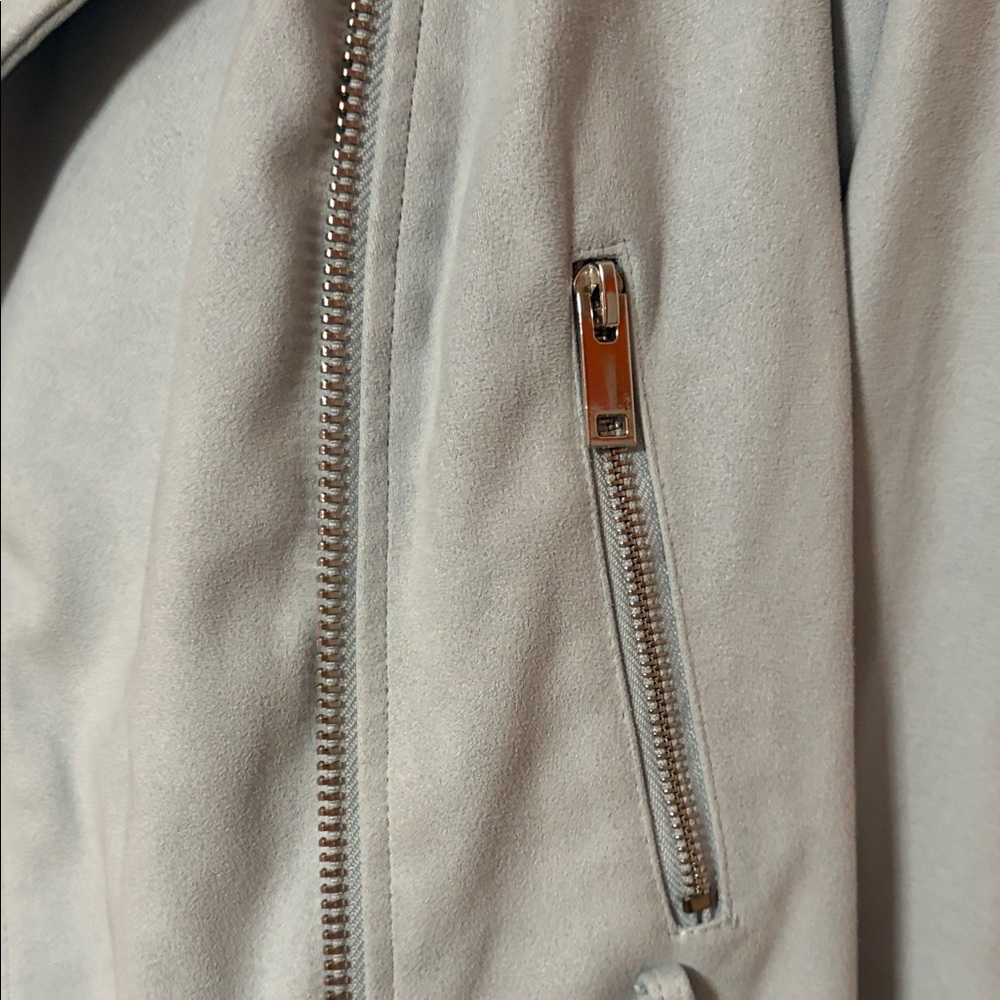 Forever 21 Suede Biker Jacket - Picture 6 of 8